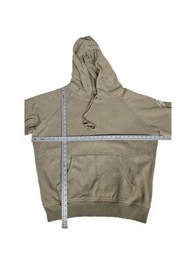 Greg Lauren Army Crewneck Hoodie Green US XL Size 4 NWT